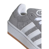 Adidas Gray Leather Sneaker